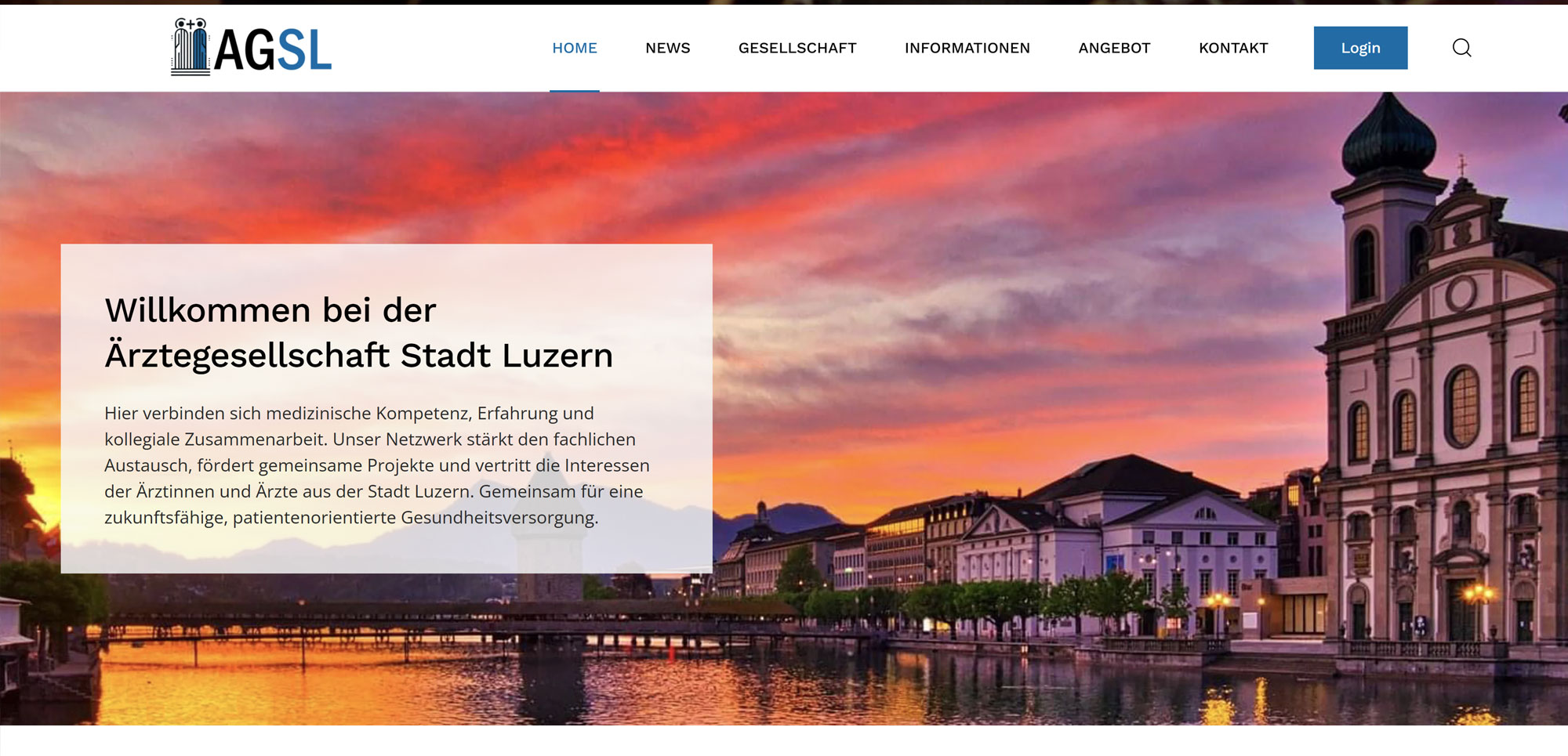 &Auml;rztegesellschaft Stadt Luzern
